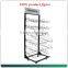multi- layers metal wire display stand rack HSX-56 metal display carpet rack / floor standing metal display rack