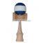 factory direct creative toys stripped wooden kendama toy