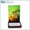Wireless food court call restaurant waiter calling system call button with menu stand