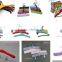 Children clip padde hanger, hanger for kids coat and pant. Clip hanger for kids, cotton clothes hanger for kids