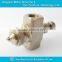 adjustable water misting air atomizing nozzle