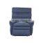 HC-H008 blue fabirc massage recliner sofa single sofa