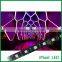 DMX led strip with 5050 LED chip,addressable rgb led strip,waterproof black strip light