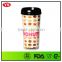 BPA Free customize 16 ounce double wall plastic coffee cup with removable photo for coffee