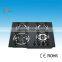 New Product 5 Burners, Tempered Glass Built-in Gas Stove With Iron Pan