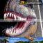 MY Dino-C077 Handmade high quality silicone rubber dinosaur head