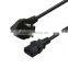 SIPU Hot selling great price ac power cord great price power cable eletrical cable