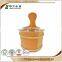 Professional Accept OEM rustic hinging stand wooden beer barrel