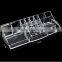 Large Acrylic Jewelry & Cosmetic Storage Makeup Organizer Trays Dividers 13''*5''*4'' (Clear)(MO-B-0247)