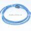 1.5M USB2.0 cable Male to Mini 5PIN Transparent blue model