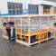 High rise window cleaning equipment self propelled scissor lift platform