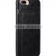 2016 Flip Cover Black Card Slot MOBILE PHONE COVER PU Leather Case for Apple IPhone 7 Plus (5.5")