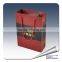High end free shipping cost paper shopping bags with custom logo design printed