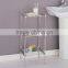 3 Tier Metal Storage Shelf Rack Cabinet Bathroom Furniture