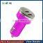 Mobile Phone Dual Usb Car Charger 5v 2.1a Metal For Iphone 6 Car Charger