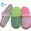 Ladies indoor slipper 2015 new designs OEM terry side stitching warm slippers