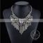 high quality vintage rhinestone chunky statement necklace tin alloy fashion women pendant necklace 6390072