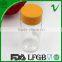 PET beverage round clear 100ml wide mouth plastic bottle