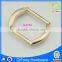 Q-0784 Metal Hardware Buckle Shiny Gold Ring Design Factory Price