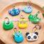 new design panda cartoon keychains, Make custom keychains, Make custom new design panda cartoon keychains manufacture