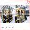 Factory direct sale metal bag stand with different metallic paint