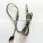Snake Skin DIY Repair Wire Replacement Upgrade Cable For Audio. Technica ATH IM01 IM02 IM03 IM04 IM50 IM70 Headphones With Mic