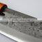 Tadafusa Japanese damascus steel knife with high quality satin finish