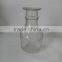 250ml Clear White Empty Beautiful Roses Pattern Liquor Glass Bottles With Corks