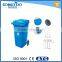 Large size plastic 1100 litre waste bins, industrial waste bins, outdoor waste bins with wheels