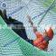 Children Climbing Rope Net