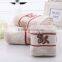 embroidery face bath towels set