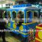 2015 Hot sale electric fun train for party, indoor amusement park train, train for kids, tourist fun train,