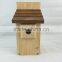 FSC Small New Design Wood House Wooden Bird Cage