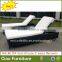 wholesale garden poolside lounge furniture rattan lounge chair