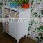 Country Style Modern Design Tall White Wooden Cabinet With 4drawer and One Door