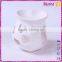 heart shape white ceramic essential oil burner for craft