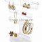 Wholesale transparent acrylic ring display stand