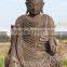 Indian style outdoor fengshui products marble siting indonesian statues hot sale