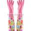 Long Velvet Gloves Housework Dishwashing Gloves Latex Rubber Gloves Thick Warm Laundry Gloves
