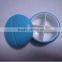 custom round 4 compartment plastic pill box colorful pill dispenser box made in China
