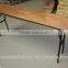 plywood rectangle folding dining table manufacturer in China