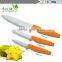ABS handle optional color ceramic knife set, 3, 4, 5 "green ceramic knife three-piece suit