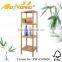 Modern 5 tiers bamboo display shelf/rack