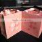 Amazing luxury ribbon handle pink gift paper bag