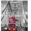 Popart Design Fleece Blanket London Bus Throw Blanket