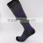 European size Melanged cotton yarn Wide Strip knee high socks women