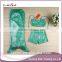Hot Style Mermaid Girl Swimsuit Lovely Girl Swimming Suit EML-8-l377