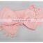 Wholesale cheap cute stretch girls headwrap knot baby headband
