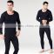 Hot Winter Mens Warm Thermal Underwear Mens Long Johns Sexy Black Thermal Underwear Sets Thick Plus Velet Long Johns For Man