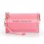 Wholesales Guangzhou Genuine Cow Leather Ladies Envelope Clutch Bag Women Clutch HandBag